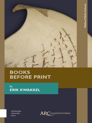 cover image of Books Before Print